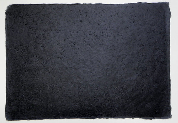 Kozo Papier, schwarz - Bogen 52 x 78cm